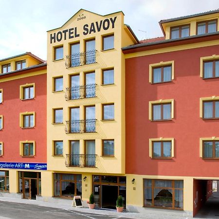 Hotel Savoy เชสเกบูดิเยโจวิตเซ ภายนอก รูปภาพ