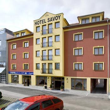Hotel Savoy เชสเกบูดิเยโจวิตเซ ภายนอก รูปภาพ